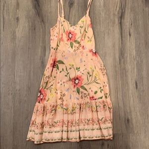 Floral flowey spaghetti strap dress